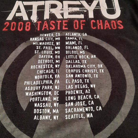 ATREYU   TASTE OF CHAOS TOUR - Picture 2 of 3